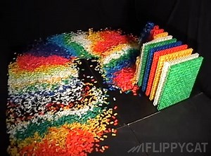 【100油管早期多米诺视频精选】第17回 U Turn (30,000 Subs)-FlippyCat