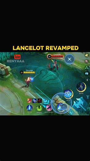 Lancelot Revamped Tutorial #MOBILELEGENDS #reels #MLBB | Renyaaa