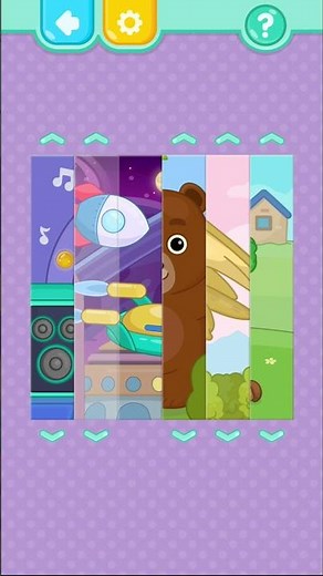 Bimi Boo Kids Puzzles: Fun Games for Kids to Learn and Play | YouTube Shorts #84