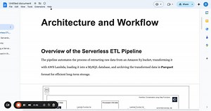 Building a Serverless ETL Pipeline with AWS