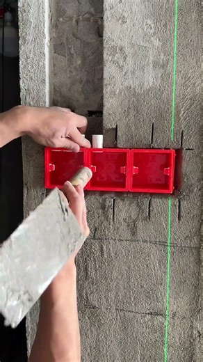 electrical back box installation