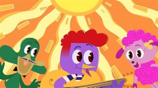 Acoustic Rooster - Rooster's Wake Up Song Video | PBS KIDS