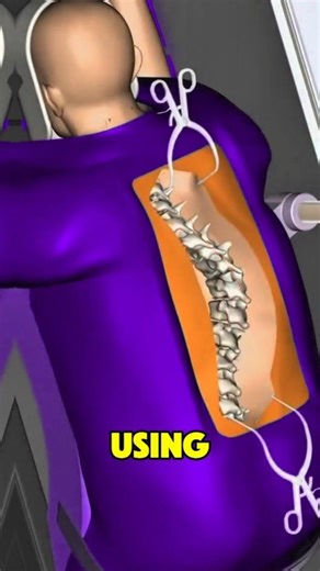 Scoliosis Surgery Step by Step (3D Animation)