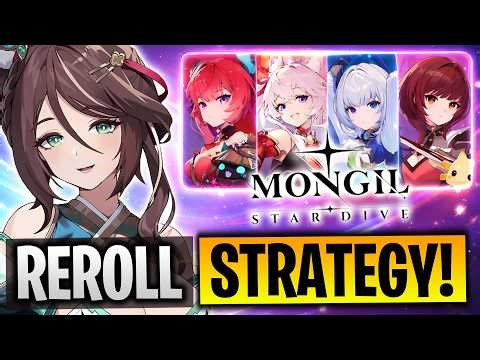 Mongil Star Dive EASY DAY 1 REROLL STRATEGY! - BEST Account Start?!