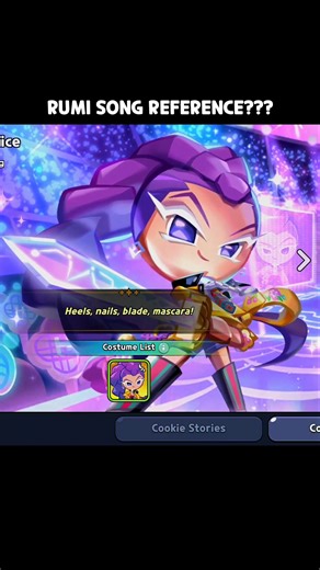 RUMI SONG REFERENCE??? #cookierunkingdom #cookierun
