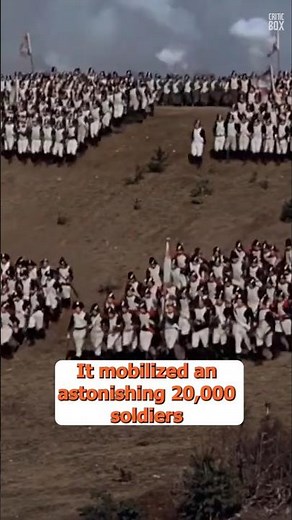 20,000 Real Soldiers as Extras in Kolberg Iconic Battle Scenes #battlescenes #classicmovies