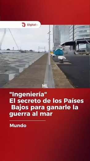 ¿Sabías que el 26% de los Países Bajos está bajo el nivel del mar? 🇳🇱🌊 Mirá la increíble ingeniería que los mantiene a salvo: barreras gigantes que se cierran automáticamente ante las tormentas. Un sistema de defensa único en el mundo que protege millones de vidas y evita que el país se inunde. ¡Dominio total de la naturaleza! 🏗️🛡️ ¿Conocías este sistema de defensa? 👇