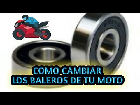 Tuturial: Como cambiar los baleros de tu moto