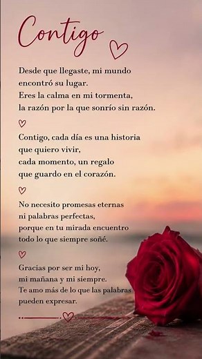 Poema de amor 😍😍 #amen #amor #frases #teamo #besos #teextraño