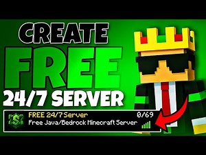 How To Make Free Minecraft Server 24x7 | Free 24/7 Minecraft Hosting😃