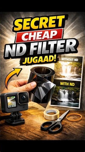 CHEAP DIY ND FILTER 🔥