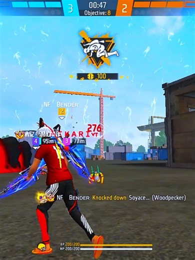 Bender Style Highlights in Free Fire