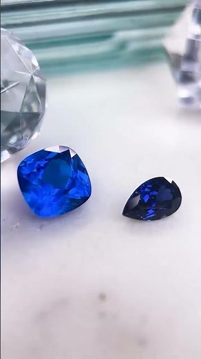 💙 Lab-grown blue sapphire delivers rich color, brilliant sparkle, and the same Mohs 9 durability.