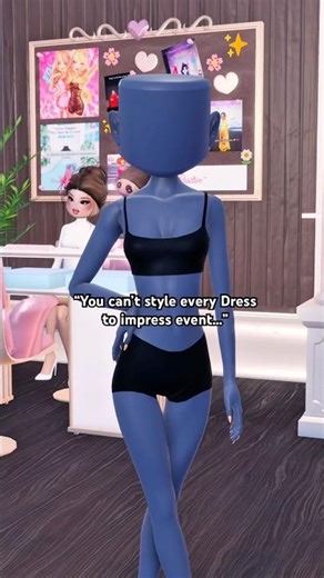 “You Can’t Style EVER Dress to Impress Event 😅 | Roblox #robloxoutfit #robloxtrend #shorts