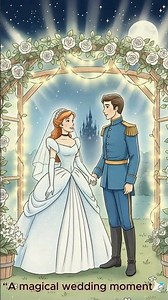 A magical wedding moment 💍✨ | Cinderella