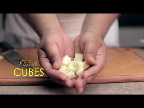 #ChoppingBoardSeries | How To Cut Potato Cubes | Easy Technique to Get the Perfect Cube
