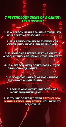 7 Psychology Signs Of A Genius