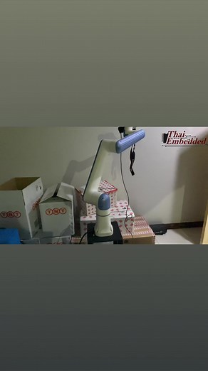 Dobot NoVa5 with Python api testing Product link: https://www.tesrshop.com/p/485Follow us: https://linktr.ee/tesr | TESR หุ่นยนต์ไทย ก้าวไกลระดับโลก | Facebook