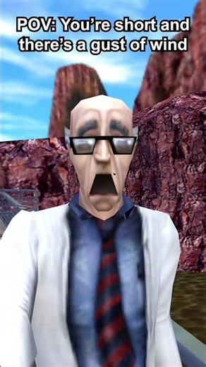 Half Life Scientist Flying Away 💨 / Half-Life brainrot 🧠💨 #shorts #animation #memes