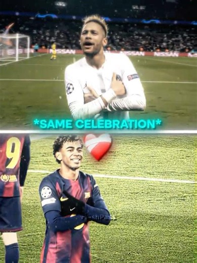 Yamal & Neymar Same Celebration..😂❤️‍🩹