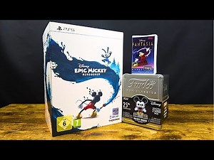 Epic Mickey Rebrushed Collector's Edition + FUNKO POP Unboxing