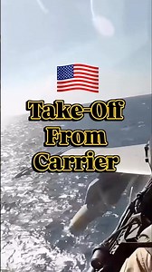 Preparing Take-Off From Aircraft Carrier