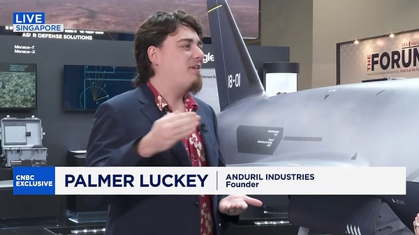 Anduril Industries' founder Palmer Luckey says U.S. military budgets should be measured by efficiency