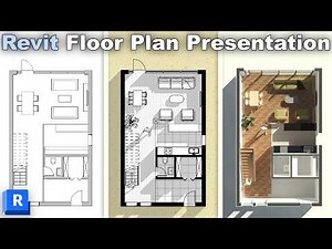 3 Revit Floor Plan Presentation Styles | Revit Floor Plan Tutorial