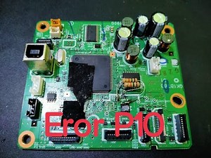 Cara mengatasi Error' P10 Printer Canon Mp287.