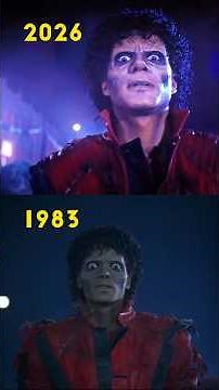 Thriller 1983 vs Michael (2026) | Michael Jackson Evolution#shorts #michaeljackson #india #tamil