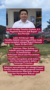 743K views · 4.7K reactions | Profil Vandiko Timotius Gultom Bupati Samosir 2 Periode #vandiko #bupatisamosir | Poda Ni Dainang | Facebook