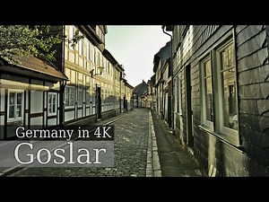 【4K】 Goslar - A Walk Around the Medieval Old Town and UNESCO World Heritage Site