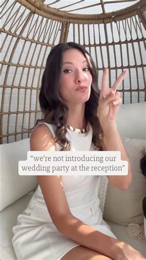 Wedding Reception Introduction Tips