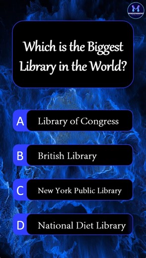 📚 Biggest Library in the World? Only 1% Know This!