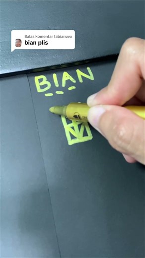 Share ke taman mu yg namanya BIAN #logo #logodesign #namechallenge