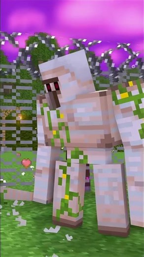 MINECRAFT: Iron Golem vs Twerking Villagers! 🧨🤣 (Funny Animation) #minecraft #memes #viral