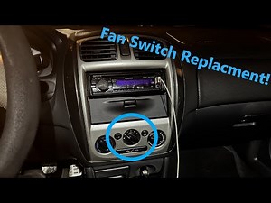 Fan Switch Replacement! Is It really that Hard?