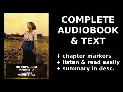 The Communist Manifesto 🏆 By Karl Marx FULL Audiobook