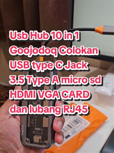 Goojodoq 10-in-1 USB Hub: Versatile Connectivity Options