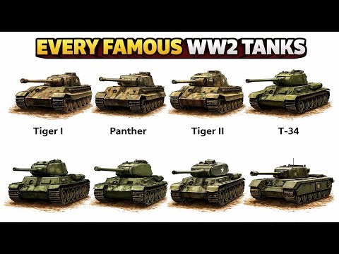 Every Famous WW2 Tank Explained