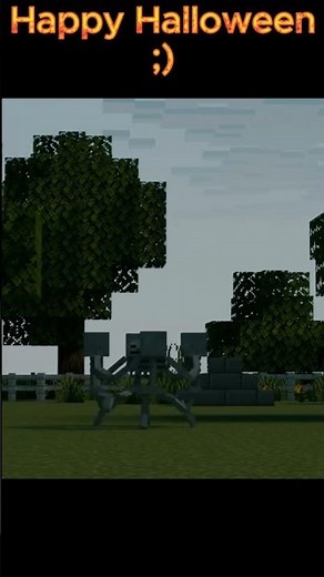 Happy Halloween #minecraft #spookyscaryskeletons #funny #animation