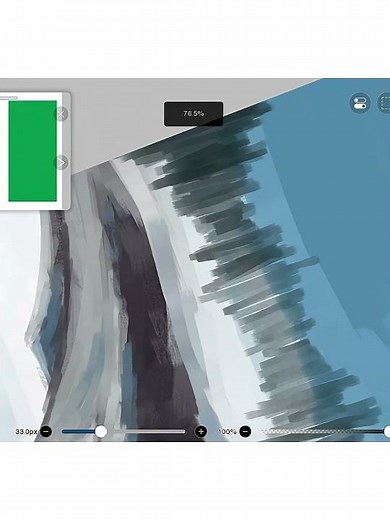 • following a bob ross tutorial in digital art ! • #art #bobross #painting