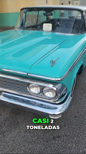 This 1959 giant weighs nearly 2 tons... and its design is still controversial. #edsel #motor #cars