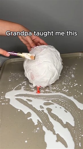 2.8M views · 424 reactions | Grandpa's balloon hack #fblifestyle  This video was produced by Network Media and Zoey and Tom | Rick Lax | Facebook