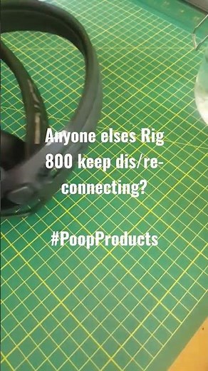 Rig 800 problems