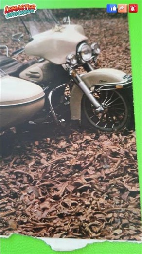 Harley-Davidson 1340 Classic Side-Car 🏍️ Fiche Moto Télé Poche Vintage #sidecars #harleyvintage