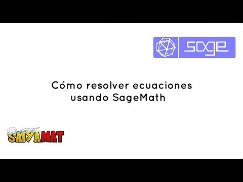 Cómo resolver ecuaciones usando SageMath