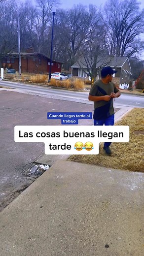 Cuando llegas tarde al trabajo 😂😂😂😂