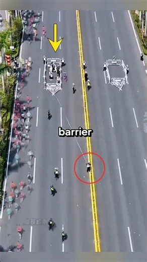 How Do You Cross the Street During a Marathon?