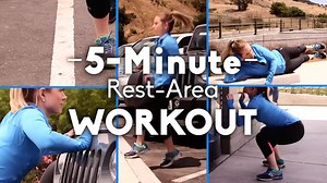 108K views · 1.8K reactions | A 5-minute rest stop workout you'll actually enjoy! | Popsugar Wellness | Facebook